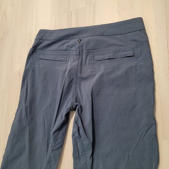 Prana Blue Cropped Pants Size Small EUC - Picture 5 of 14
